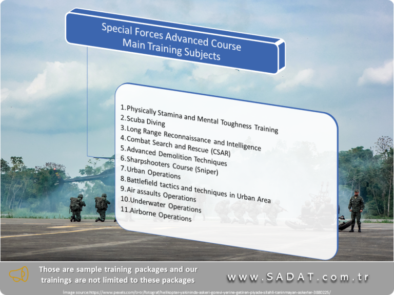 Special Forces Advanced Course