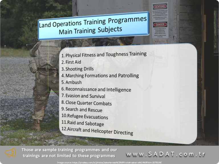 Land Operations Training Programmes