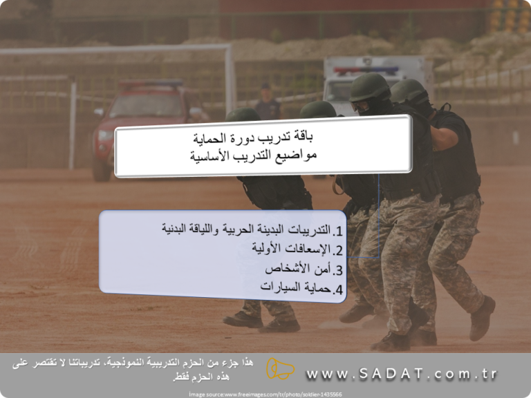 باقة تدريب دورة الحماية