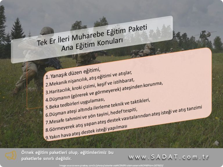 Tek Er İleri Muharebe Eğitim Paketi
