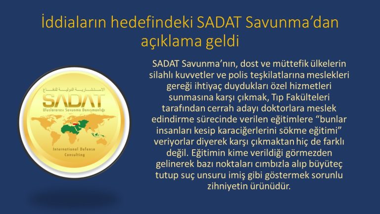 SADAT Savunma; Melek mi Şeytan mı?