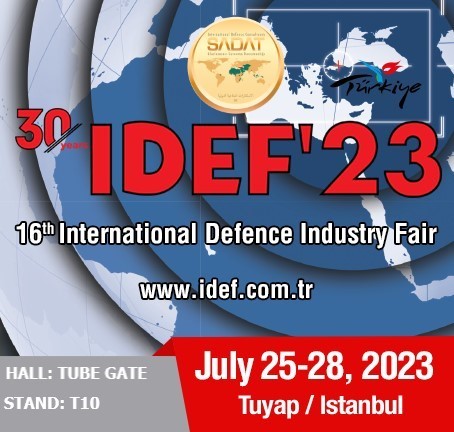 Waiting you at IDEF’23 Defense Industry Fair
