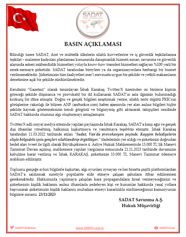 Gazeteci İshak KARAKAŞ Tazminata Mahkum Oldu