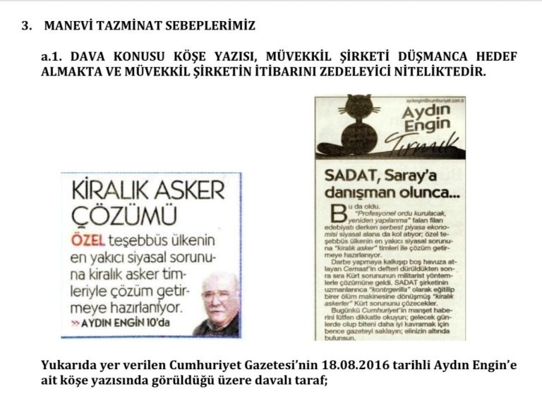 Cumhuriyet Gazetesi Yazarı Aydın Engin Tazminata Mahkum Oldu